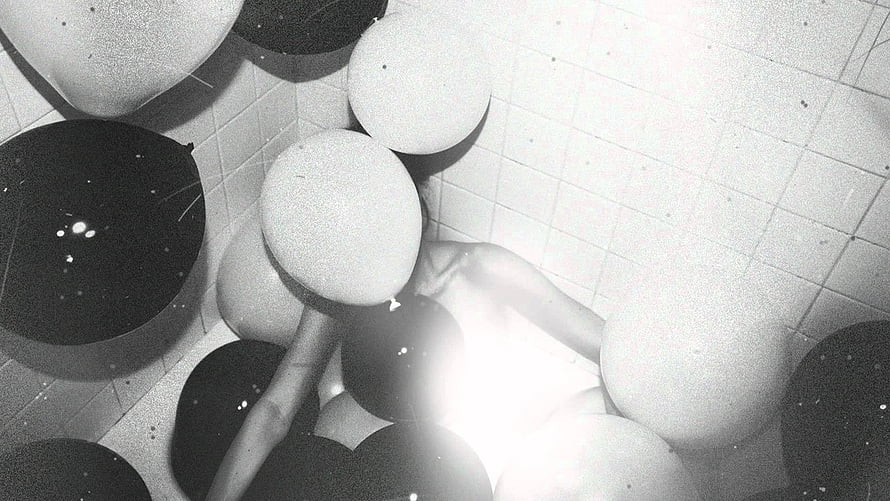 The Weeknd House Of Balloons Black and White Artwork HD wallpaper