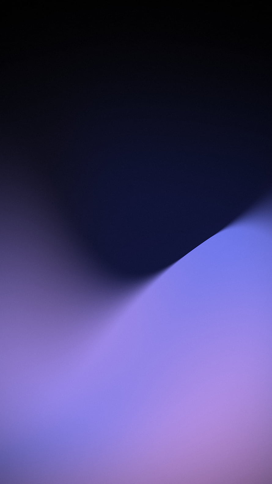 Abstract Dark Purple Gradient with Soft Diagonal Shadow and Minimalist Aesthetic HD phone wallpaper