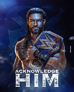 Roman Reigns WWE Universal Champion Acknowledge Him Wallpaper, Nehemias Canihuante on roman. Wwe roman reigns, Roman reigns, Wwe superstar roman reigns, Acknowledge Me HD phone wallpaper