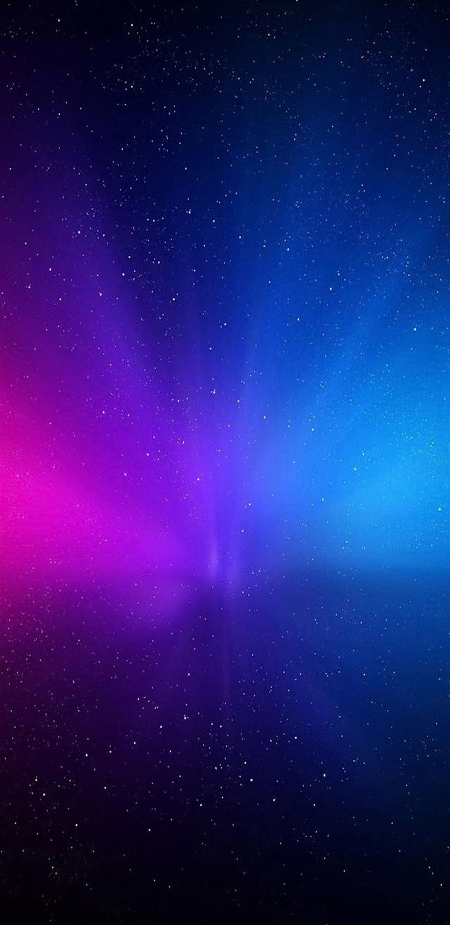 Vibrant Purple and Blue Galaxy Nebula Starry Night Sky Space Background HD phone wallpaper