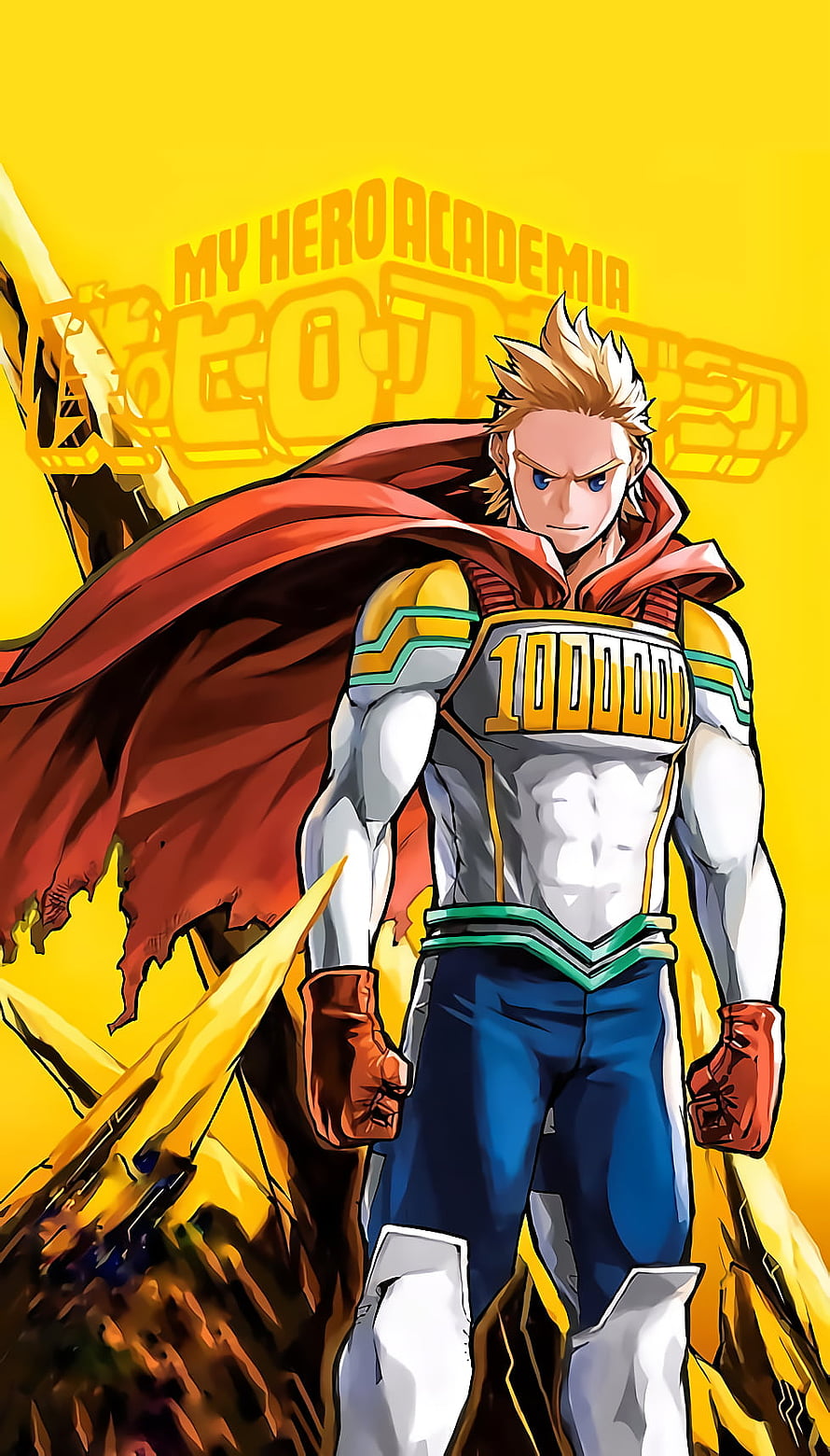 Mirio Togata in Hero Costume from My Hero Academia Anime HD phone wallpaper