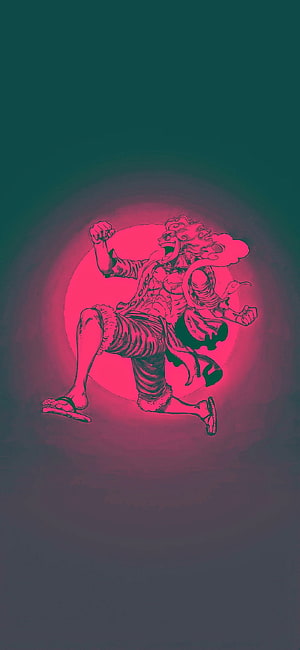 Monkey D. Luffy Gear 5 Sun God Nika Form Anime Illustration HD phone wallpaper