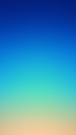 Smooth Vertical Gradient Background Transitioning From Deep Blue To Warm Peach Tones HD phone wallpaper