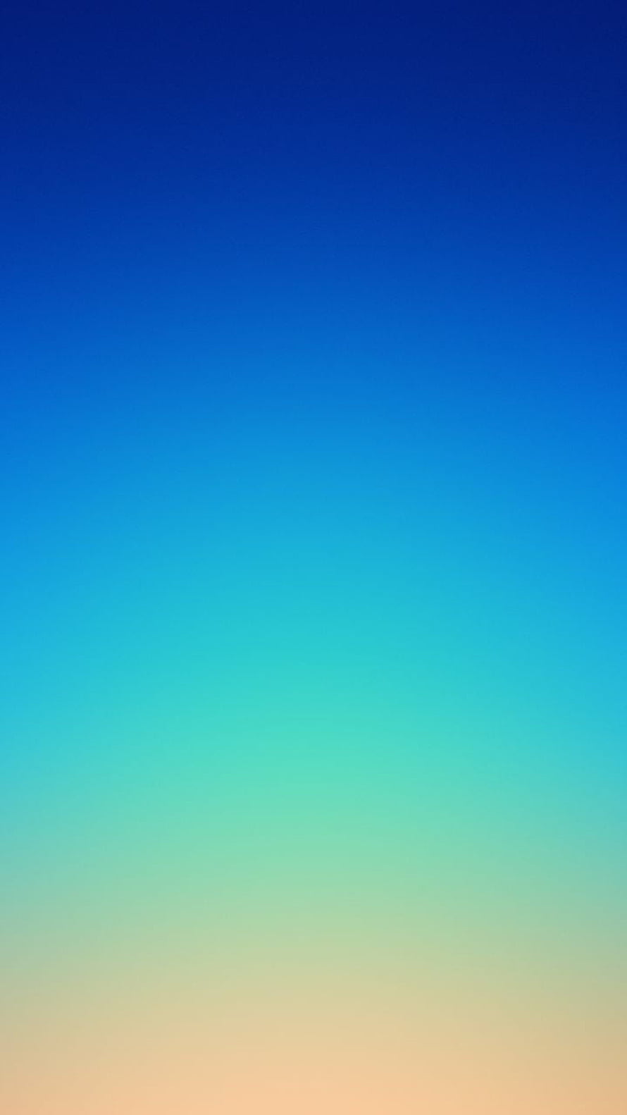 Smooth Vertical Gradient Background Transitioning From Deep Blue To Warm Peach Tones HD phone wallpaper