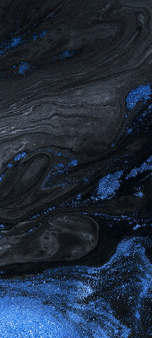 Abstract Dark Blue Marble Texture With Glittering Swirls And Fluid Art Patterns HD phone wallpaper