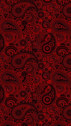 Dark Red Paisley Pattern Wallpaper with Intricate Floral Swirls and Vintage Texture HD phone wallpaper