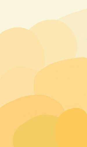 Soft Pastel Yellow Abstract Organic Shapes Minimalist Background HD phone wallpaper