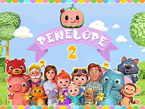 Penelope Season 2 Cast Group Photo with Animals and Family HD wallpaper