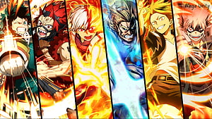 My Hero Academia Class 1-A Heroes Action Wallpaper HD wallpaper
