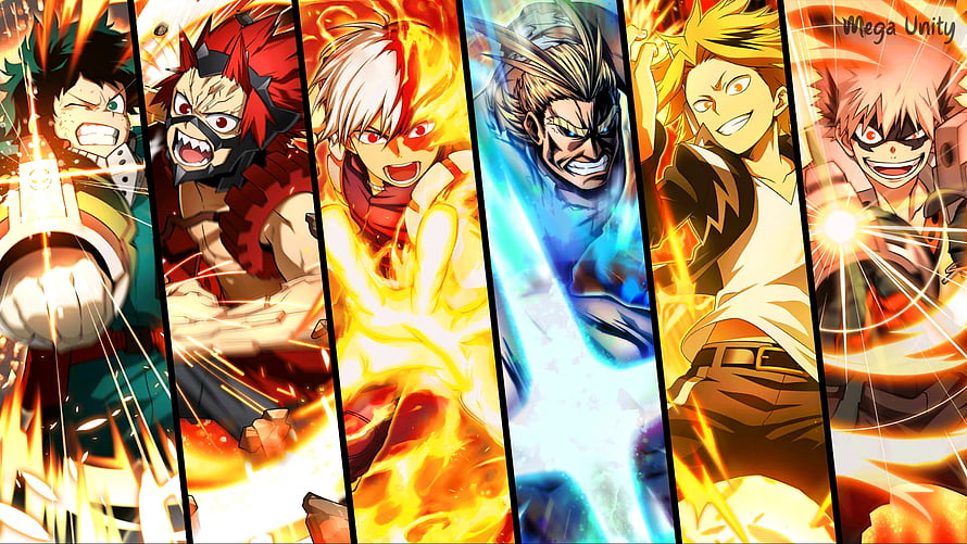 My Hero Academia Class 1-A Heroes Action Wallpaper HD wallpaper