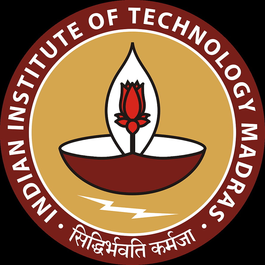 IIT Madras Official Emblem Featuring Oil Lamp and Lotus on Gold Background HD phone wallpaper