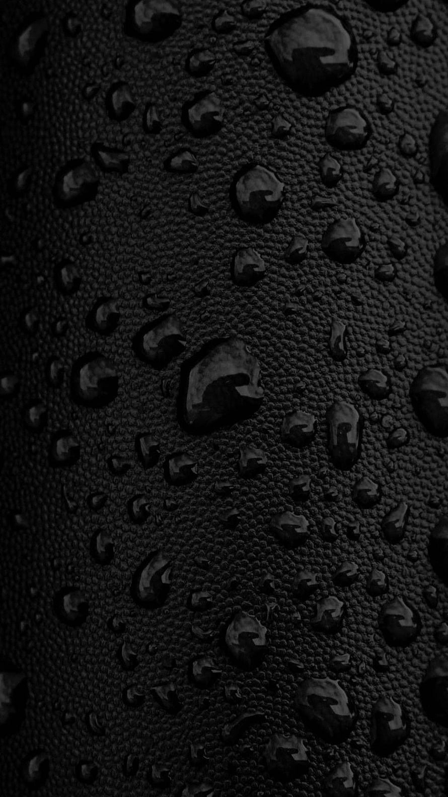 Dark Textured Surface With Water Droplets Abstract Background HD phone wallpaper