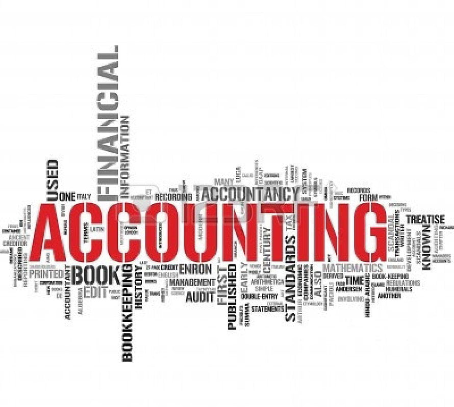 Accounting Word Cloud with Finance and Bookkeeping Terms HD wallpaper