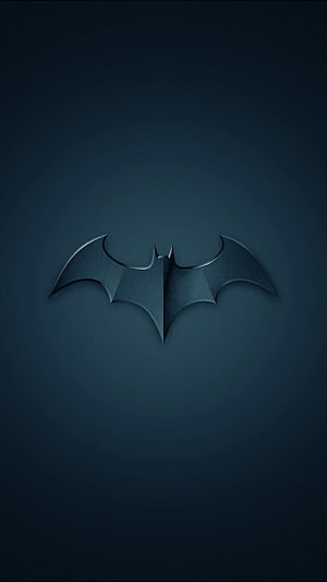Dark Blue Metallic Batman Logo Wallpaper, BATMAN ideas. batman, batman , batman art, Blue Batman Logo HD phone wallpaper