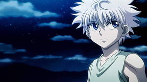 Killua Zoldyck from Hunter x Hunter Anime Character Wallpaper HD wallpaper