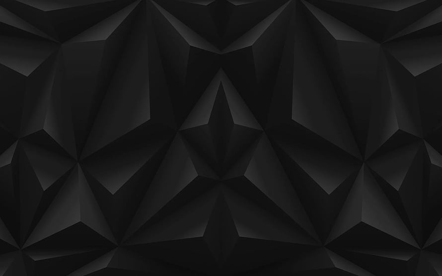 Dark Geometric Low Poly Abstract Pattern with Faceted Triangular Shapes HD wallpaper