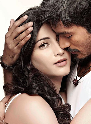 Romantic Close-Up Portrait of a Man and Woman in Intimate Embrace, Moonu ideas. movie , 3 movie, actor HD phone wallpaper