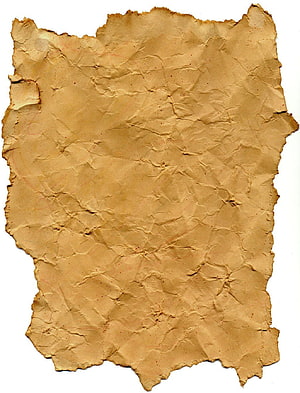 Aged Ripped Paper Texture with Crumpled Surface and Torn Edges on White Background HD phone wallpaper