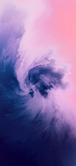 Abstract Swirling Purple and Pink Clouds Wallpaper HD phone wallpaper