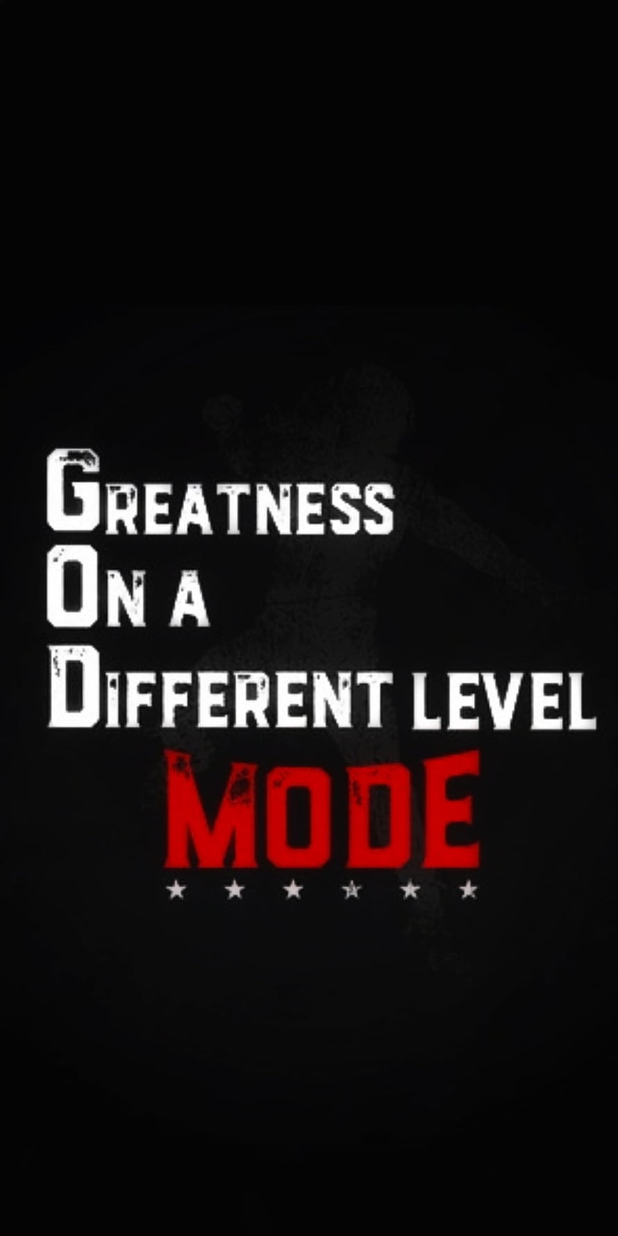 Greatness On A Different Level Mode Motivational Quote Wallpaper HD phone wallpaper