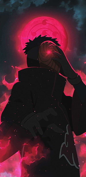 Madara Uchiha Activating Infinite Tsukuyomi Anime Wallpaper HD phone wallpaper