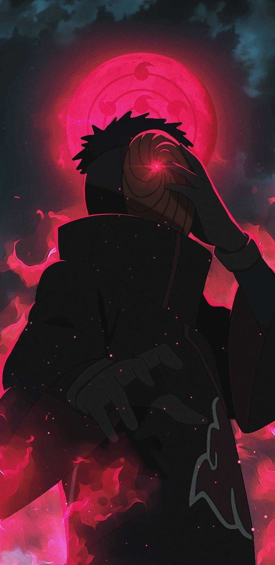 Madara Uchiha Activating Infinite Tsukuyomi Anime Wallpaper HD phone wallpaper