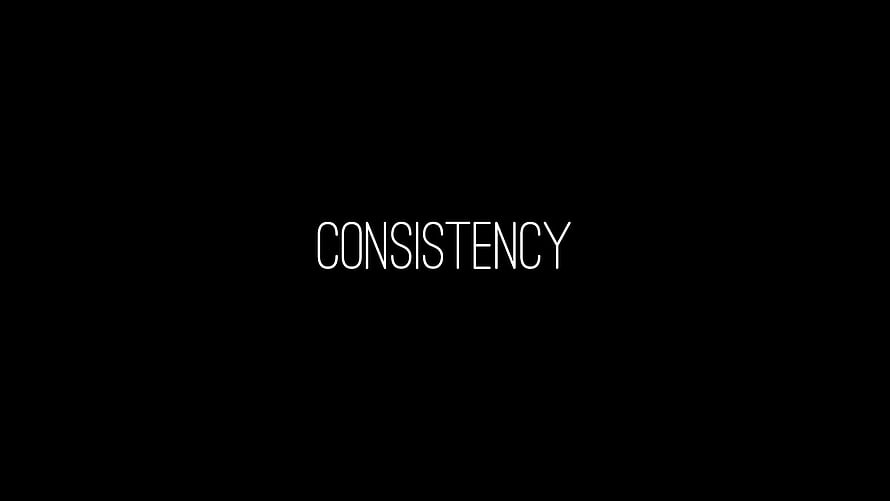 Minimalist Consistency Typography Wallpaper Black Background HD wallpaper