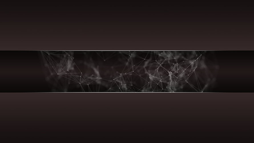 Abstract Geometric Network Pattern on Dark Background HD wallpaper