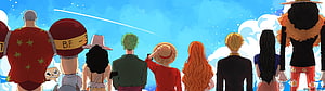 One Piece Straw Hat Crew Back View Anime Wallpaper HD wallpaper