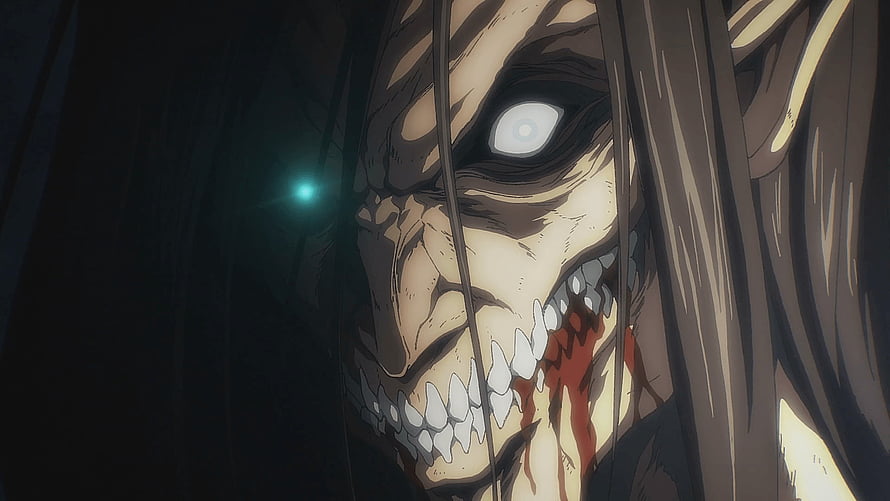 Eren Yeager Attack on Titan Season 4 Close-Up Anime Wallpaper HD wallpaper