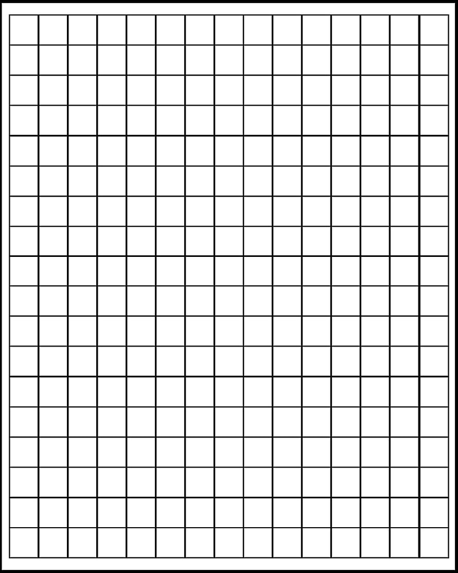 Large Square Grid Graph Paper Template for Math and Engineering HD phone wallpaper