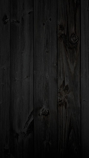 Dark Charred Wood Plank Texture with Natural Grain and Knots HD phone wallpaper