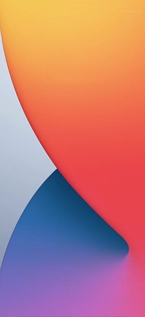 Vibrant Gradient Abstract Wallpaper for iPhone 14 Pro Max HD phone wallpaper