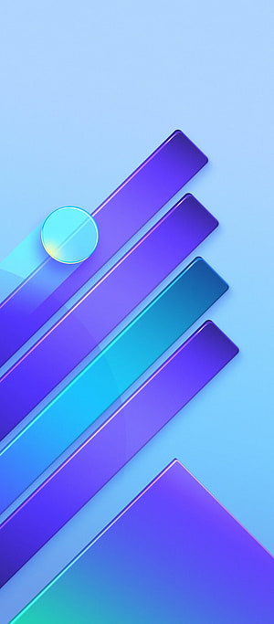 Infinix Note 7 Abstract Geometric Gradient Wallpaper with Diagonal Bars and Sphere HD phone wallpaper
