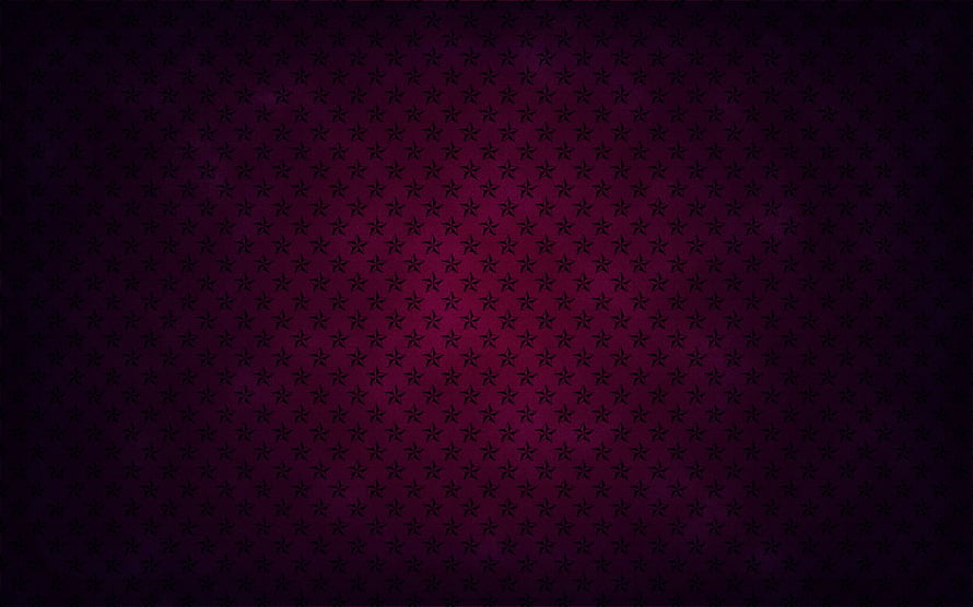 Dark Purple Star Pattern Wallpaper With Subtle Gradient Background HD wallpaper