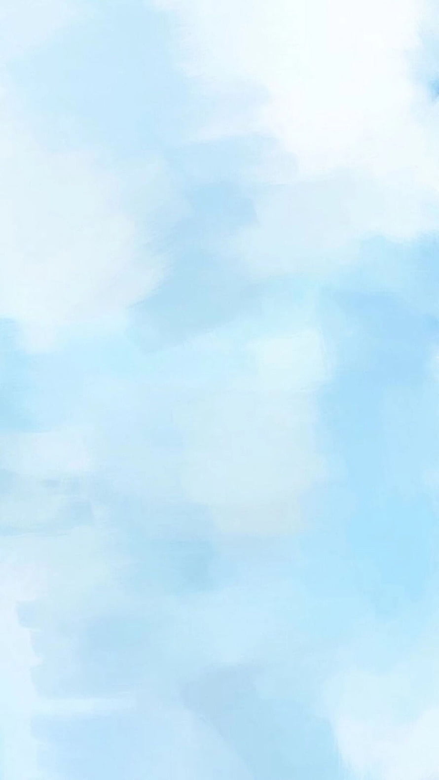 Soft Pastel Blue Sky With Fluffy White Clouds Abstract Background HD phone wallpaper