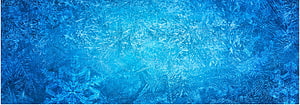 Vibrant Blue Ice Crystal Texture with Frost Patterns and Frozen Surface Details HD wallpaper