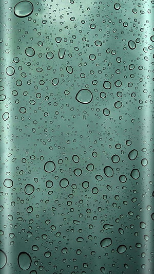 Raindrops on Glass Window Abstract Background HD phone wallpaper