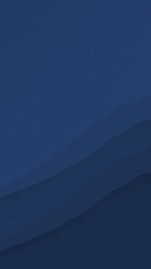 Minimalist Navy Blue Abstract Wave Pattern with Soft Gradient Layers HD phone wallpaper