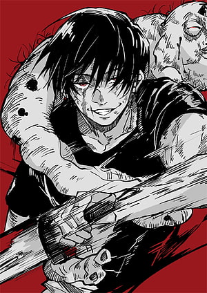 Toji Fushiguro Jujutsu Kaisen Anime Character Artwork HD phone wallpaper