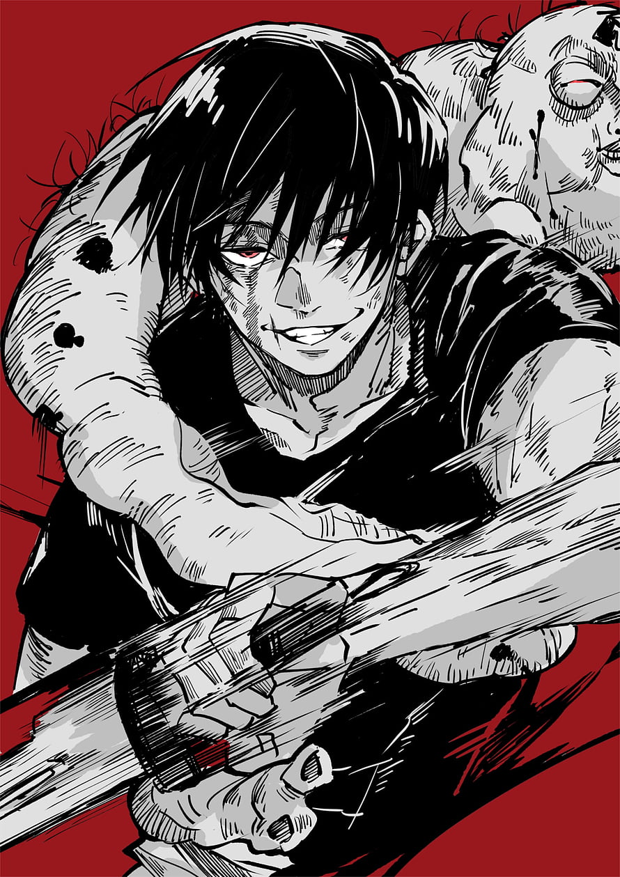 Toji Fushiguro Jujutsu Kaisen Anime Character Artwork HD phone wallpaper
