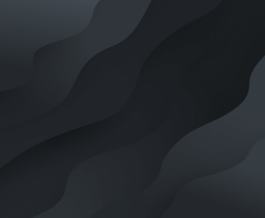 Dark Abstract Wavy Layers Minimalist Black Background HD wallpaper