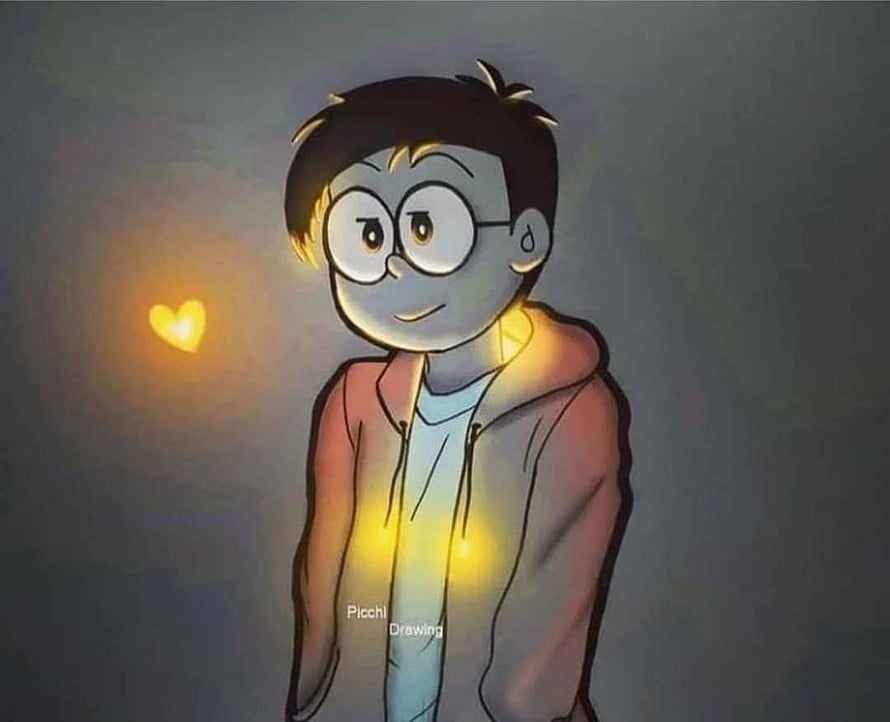 Doraemon Nobita Nobi Anime Character Digital Art Wallpaper HD wallpaper