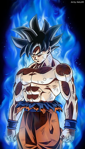 Goku Ultra Instinct Sign Anime Wallpaper HD phone wallpaper