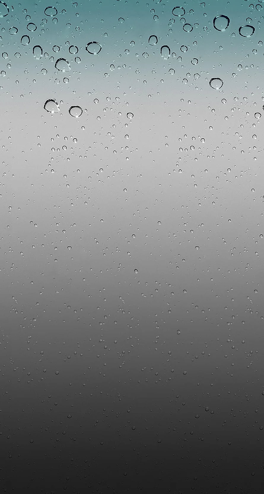 Raindrops on Glass with Soft Gradient Background HD phone wallpaper