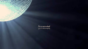 Glowing Disco Mirrorball With Light Rays In Dark Room HD wallpaper