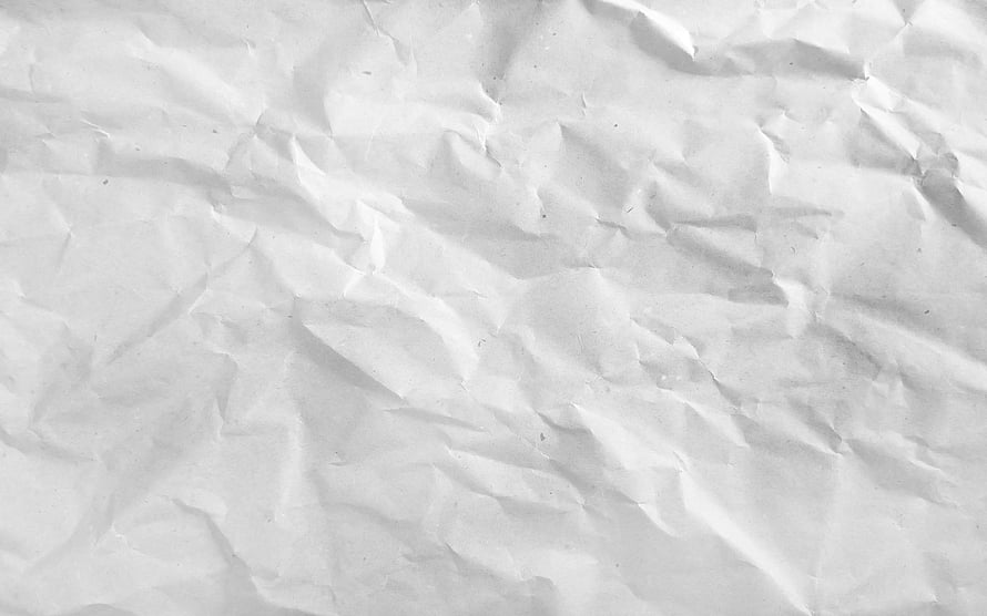 Crumpled White Paper Texture Background with Soft Folds and Natural Creases HD wallpaper