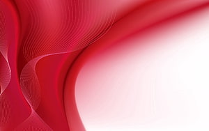 Abstract Red and White Flowing Lines Gradient Background HD wallpaper