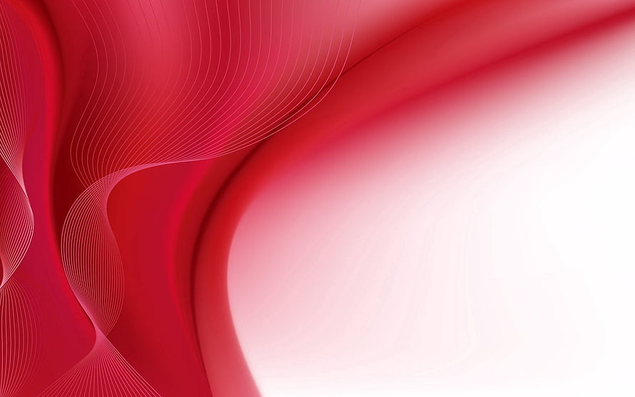 Abstract Red and White Flowing Lines Gradient Background HD wallpaper