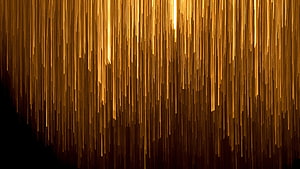Abstract Golden Vertical Lines on Black Background HD wallpaper